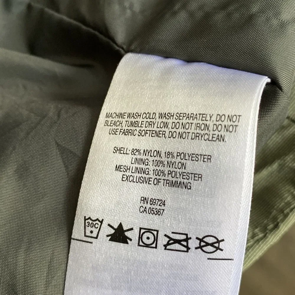 Columbia Army Green Remoteness Jacket Size Small